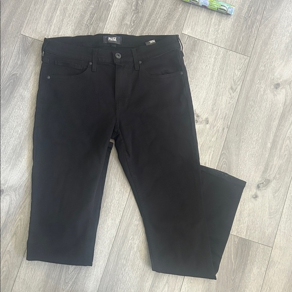 PAIGE Mens Black Skinny Jeans 33 - Picture 2 of 14